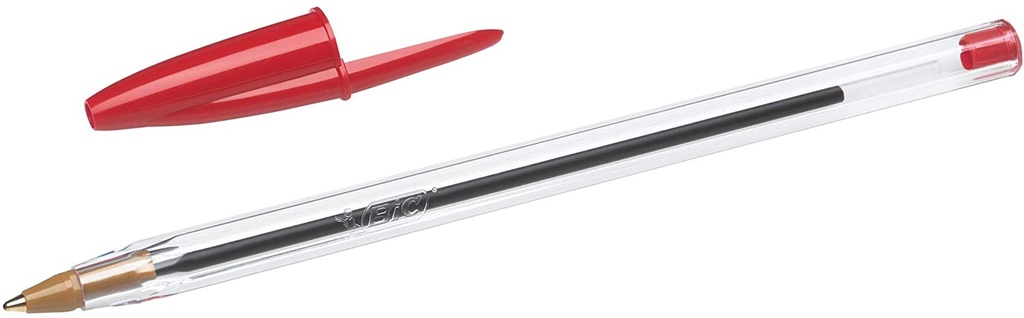 BIC BOLIGRAFO CRISTAL ROJO