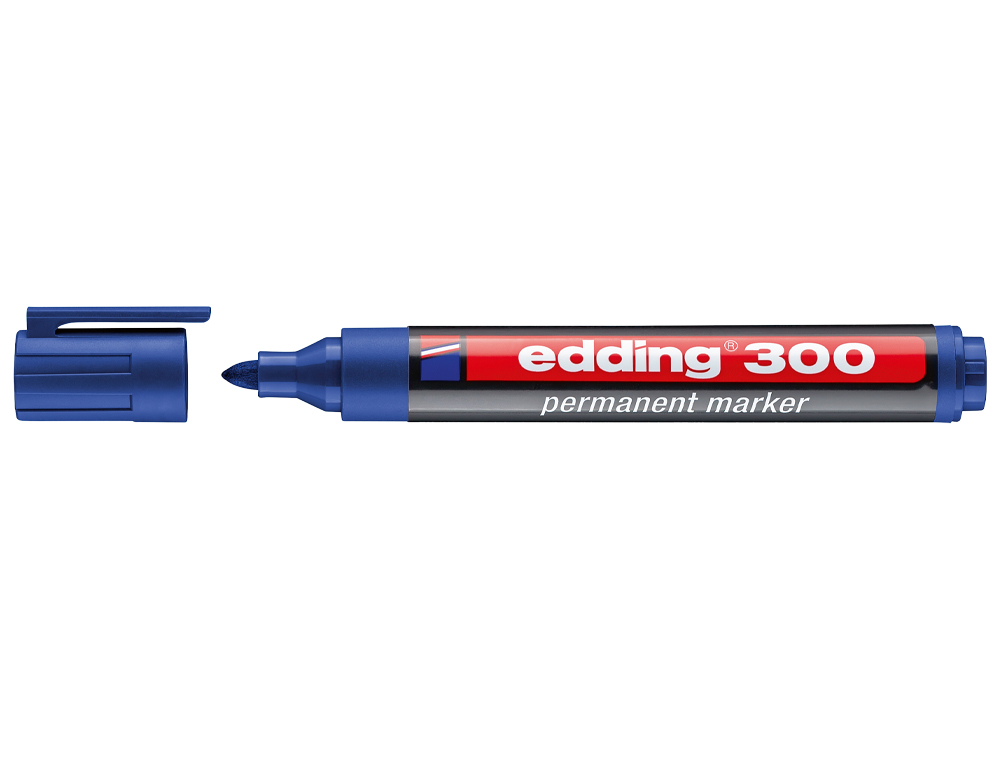 Edding 300 Rotulador Permanente Color Rojo (copia)