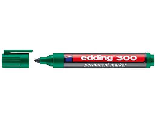 [300-04] Edding 300 Rotulador Permanente Color Azul (copia)