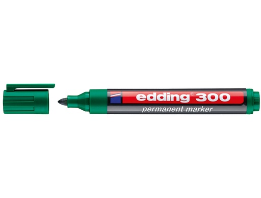 [300-04] Edding 300 Rotulador Permanente Color Azul (copia)