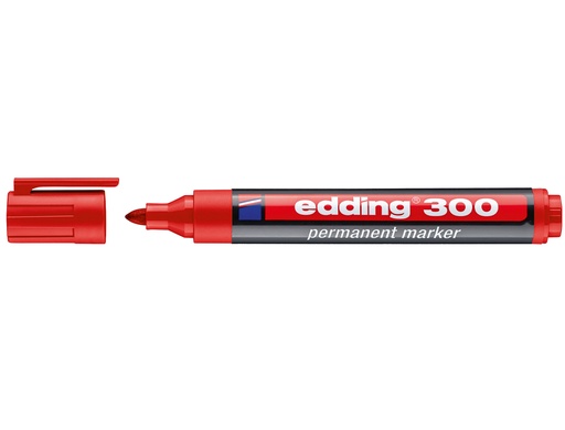 [300-02] Edding 300 Rotulador Permanente Color Negro (copia)