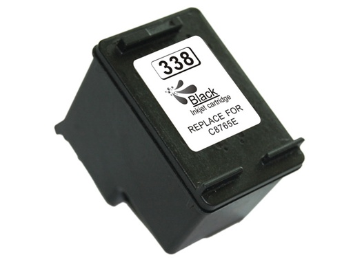 [HI-338] HP 338 Negro Cartucho de Tinta Remanufacturado - Reemplaza C8765EE