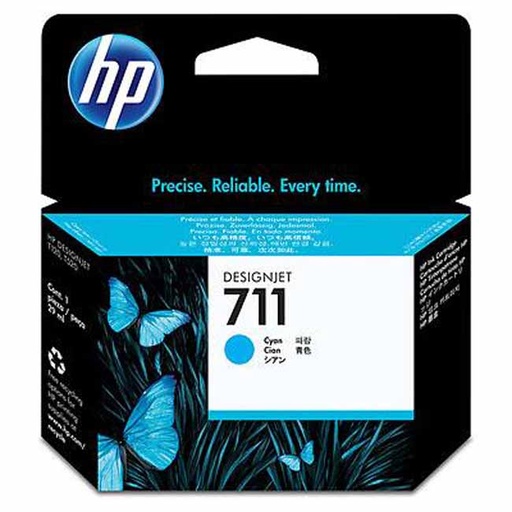 [CZ130A] HP 711 Cyan Cartucho de Tinta Original - CZ130A