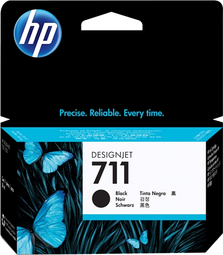 [CZ129A] HP 711 Negro Cartucho de Tinta Original - CZ129A