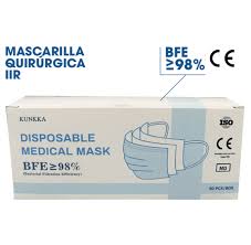 MASCARILLA QUIRÚRGICA (CAJA 50 UNIDADES)