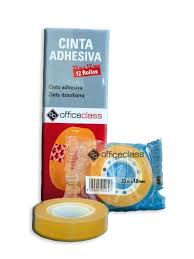 [CINTA_OFFICECLASS] Cinta adhesiva 33 m x 12 mm